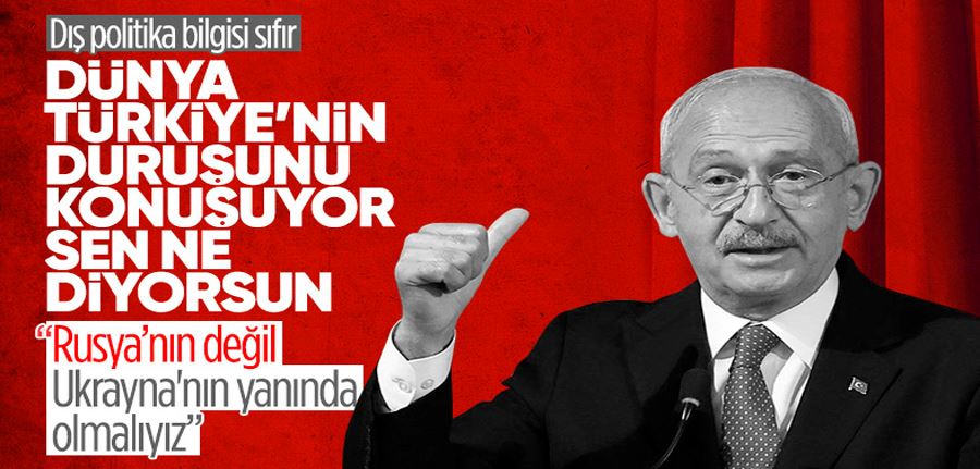 Kemal Kılıçdaroğlu: Savaşta Ukrayna