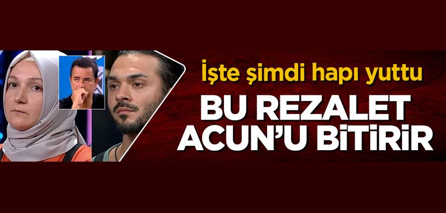 Bu rezalet Acun