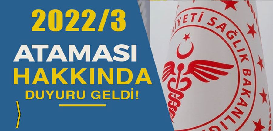 Sağlık Bakanlığı 2022/3 Atama Kurası İle Personel Alımı Hakkında Duyuru Geldi