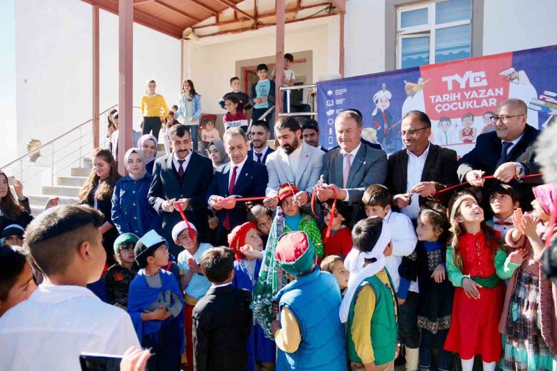 Tarih yazan çocuklar, Çat’ta hayata geçti
