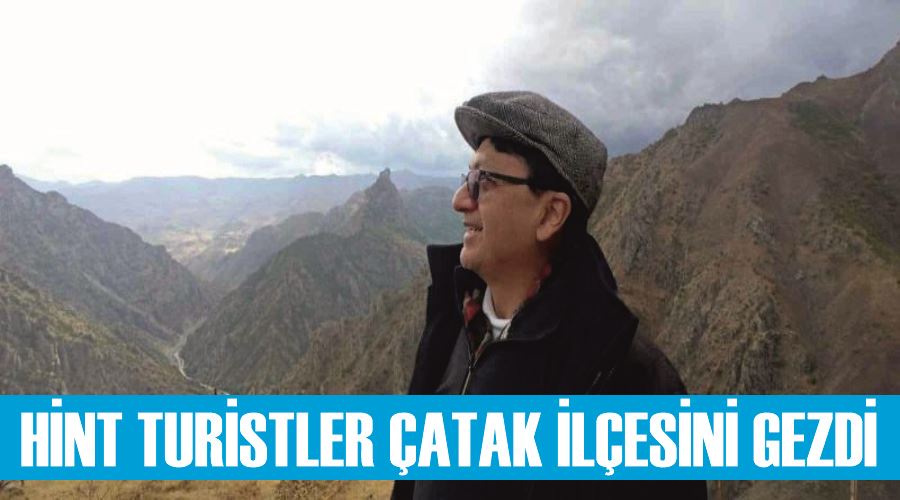 Hintli turistler Çatak ilçesini gezdi