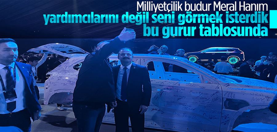 İyi Partili Koray Aydın ve Yavuz Ağıralioğlu Togg açılışında 