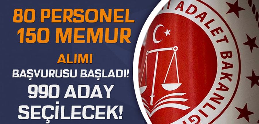 CTE 80 Personel ve 150 Memur Alımı Başvurusu Başladı! 990 Aday Seçilecek!