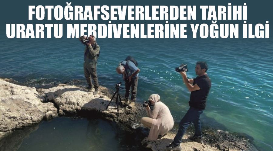 Fotoğrafseverlerden tarihi Urartu merdivenlerine yoğun ilgi