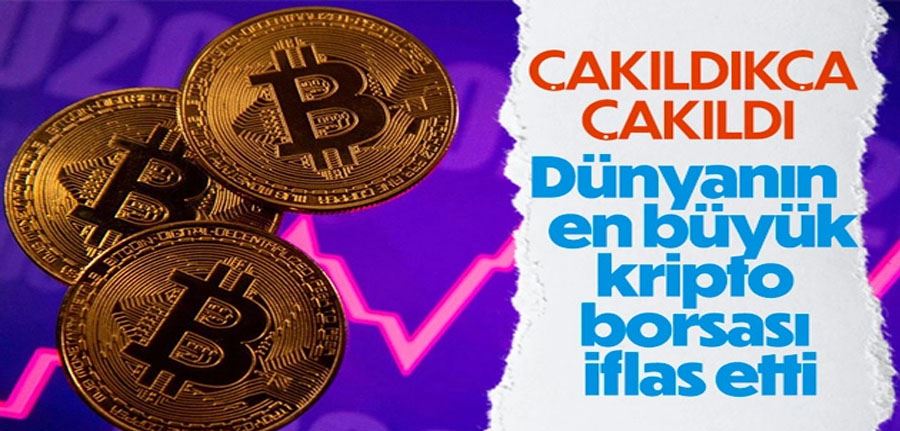 Kripto para borsası FTX, iflas ettiğini açıkladı