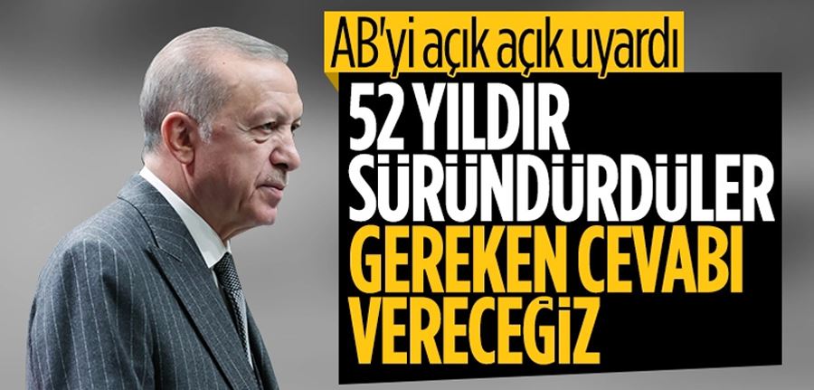 Cumhurbaşkanı Erdoğan