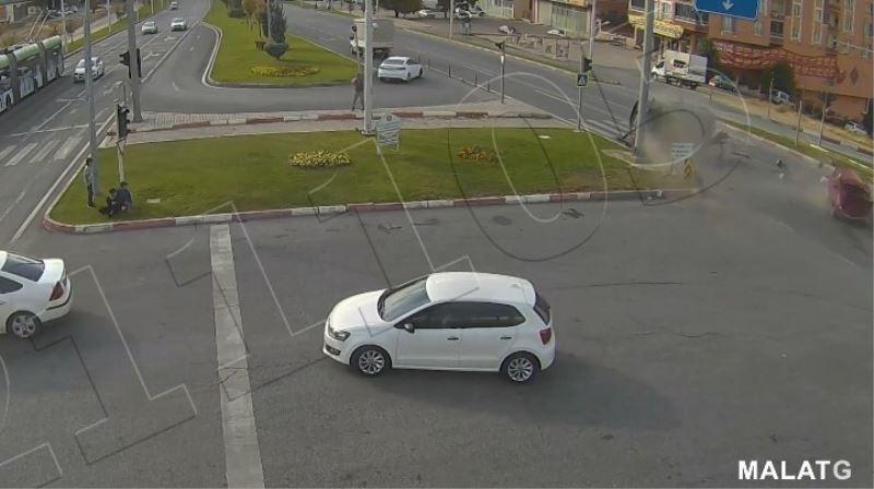 Malatya’daki kazalar KGYS kameralarına yansıdı

