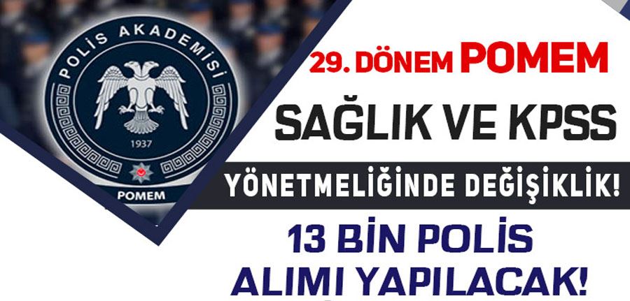 DİKKAT! 29. Dönem POMEM Sağlık ve KPSS Yönetmeliği Değişti! Beklentiniz Nedir?