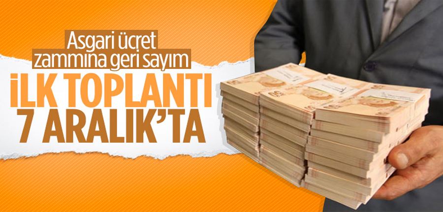 Asgari ücret toplantısı aralıkta başlıyor