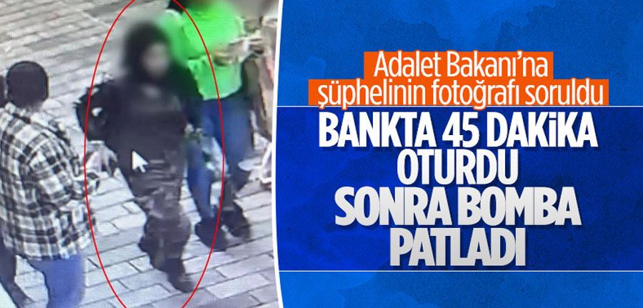 Bekir Bozdağ: Şüpheli bankta oturduktan 45 dakika sonra bomba patladı