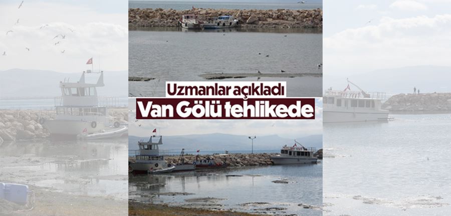 Van Gölü için korkutan açıklama; Su kaybı yaşanmaya devam ediyor
