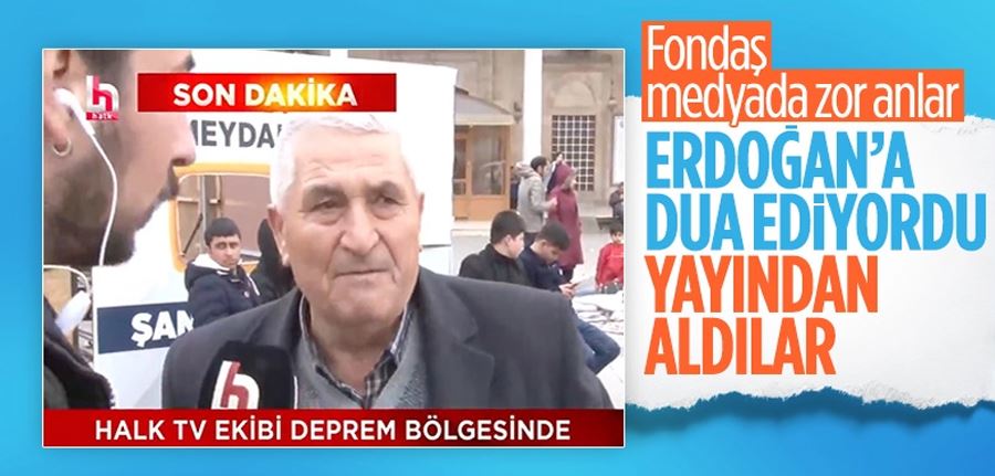 Depremzede, Cumhurbaşkanı Erdoğan