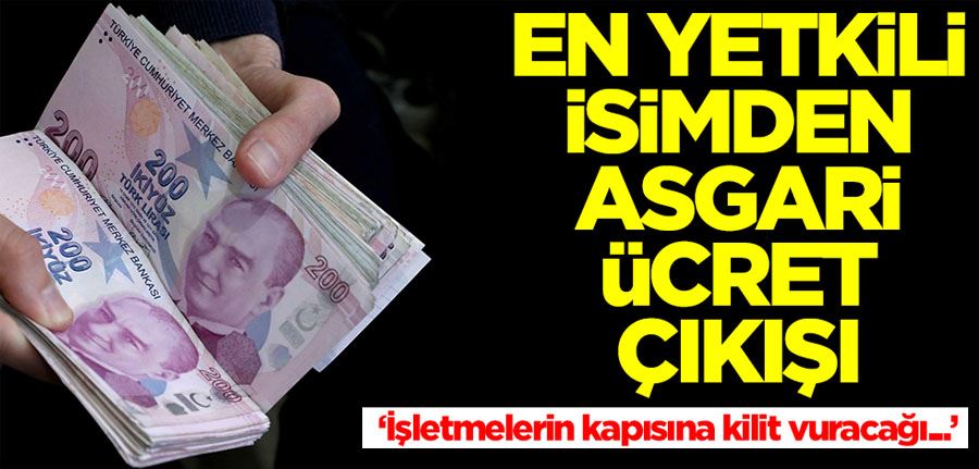 Hükümetten asgari ücret çıkışı! Beklenen açıklama geldi: Dile getirilen rakam...