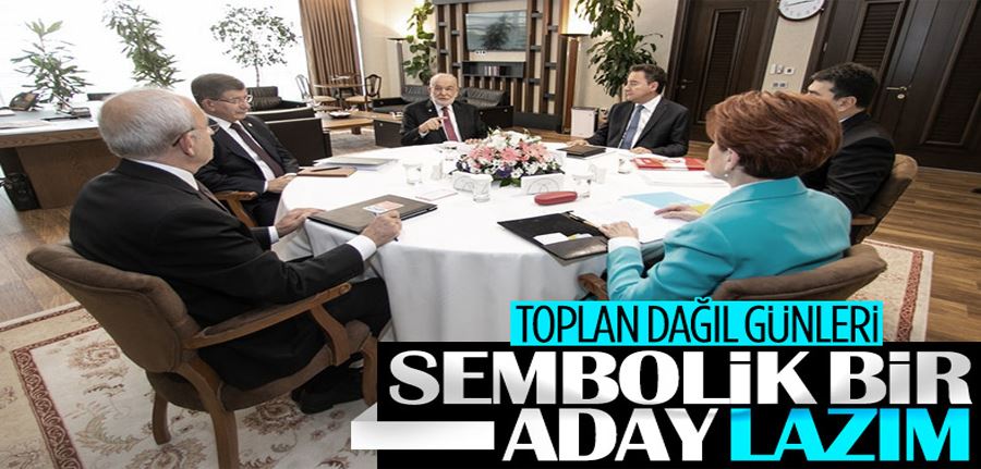 Altılı masa bir kez daha toplanıyor
