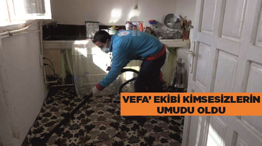 ‘Vefa’ ekibi Erciş