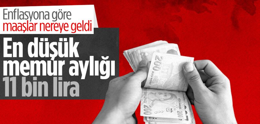 Memurların ve emeklilerin 4 aylık zam oranı netleşti 