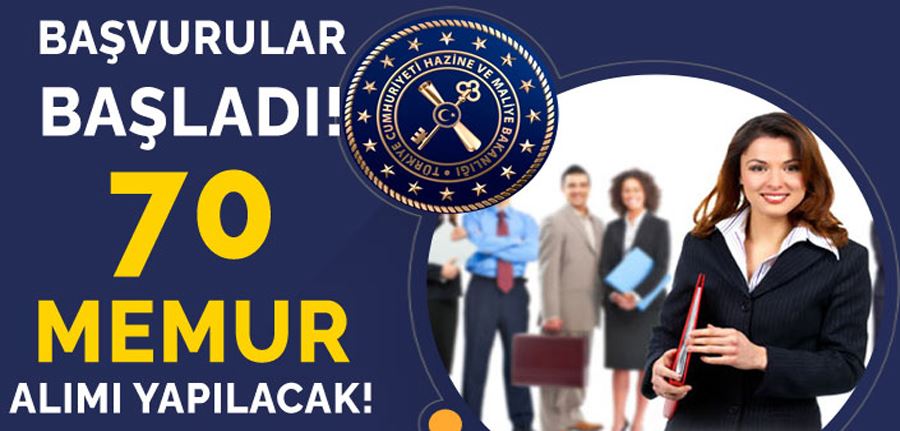 Maliye Bakanlığı 70 Memur Alımı ( İç Denetçi ) Başladı!