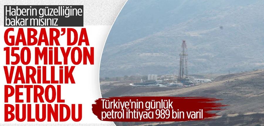 Cumhurbaşkanı Erdoğan’dan petrol keşfi müjdesi