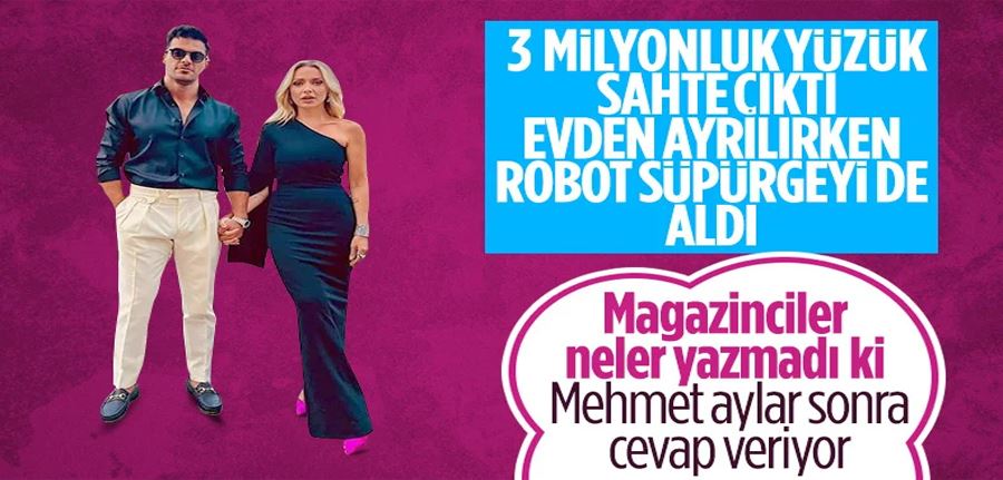 Mehmet Dinçerler, sahte yüzük iddialarını yalanladı