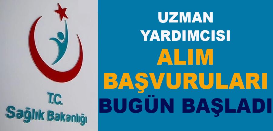 Sağlık Bakanlığı Kamu Personeli alımı başvuruları bugün başladı
