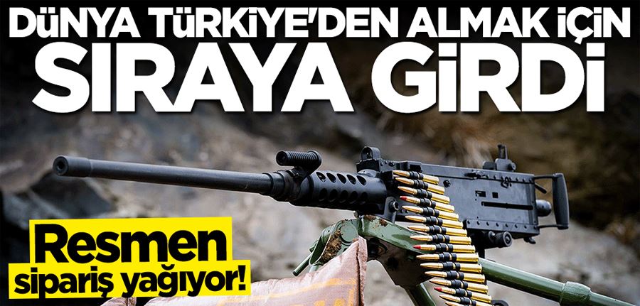 Resmen sipariş yağıyor! Dünya Türkiye
