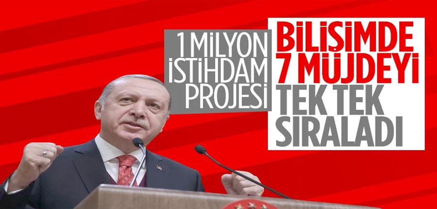 Cumhurbaşkanı Erdoğan: Teknoloji destek paketi olarak 4 milyar liralık bütçe ayırdık