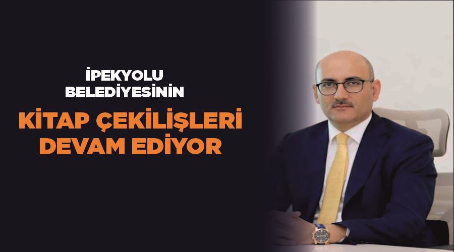 İpekyolu Belediyesinin kitap çekilişleri devam ediyor