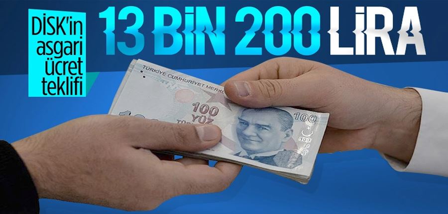 DİSK asgari ücret talebini açıkladı