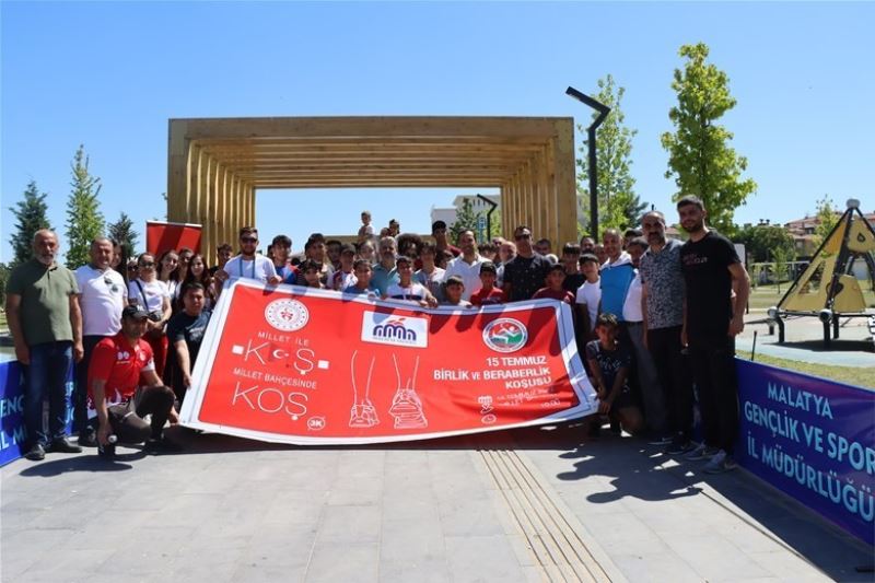 15 Temmuz koşusunda çekişme
