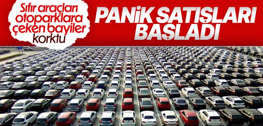 Düzenleme etkisi: İkinci el otoda panik satışları başladı