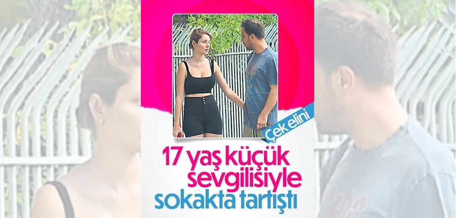 Kaan Taşaner, Seray Dura sokakta tartıştı