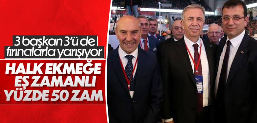 İstanbul, Ankara ve İzmir’de halk ekmeğe zam geldi 