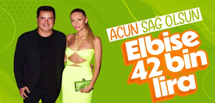 Ayça Çağla Altunkaya’nın fosforlu elbisesinin fiyatı