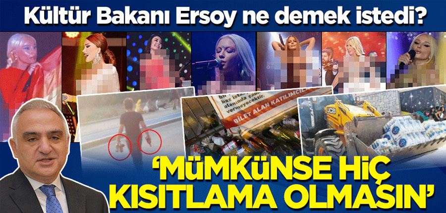 Kültür Bakanı Ersoy, ne demek istedi?