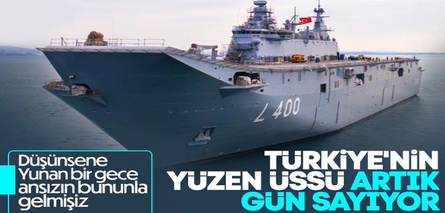İsmail Demir: TCG Anadolu gemisinde geri sayım başladı 