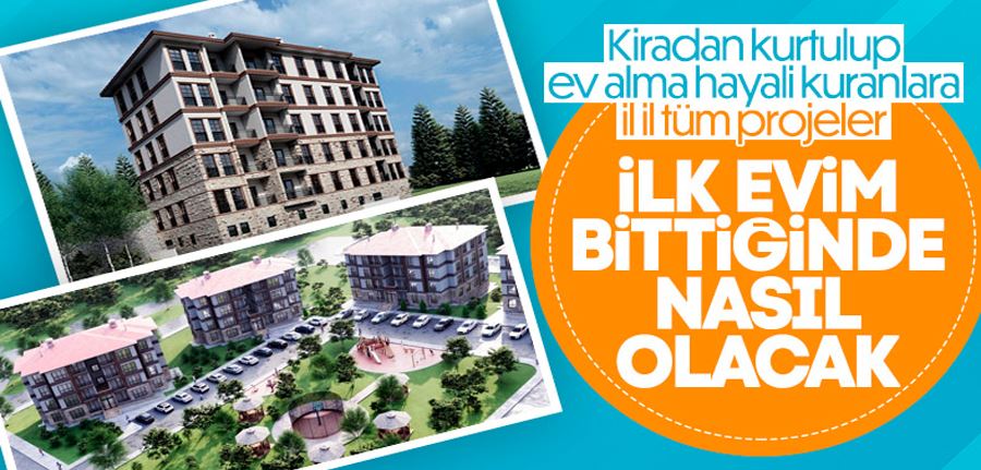 Sosyal konut projesi: 25 Ekim’de 17 ilde temel atılacak 