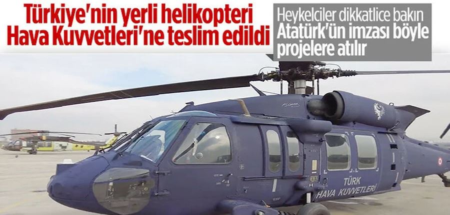 İlk T-70 tipi helikopter, Hava Kuvvetleri