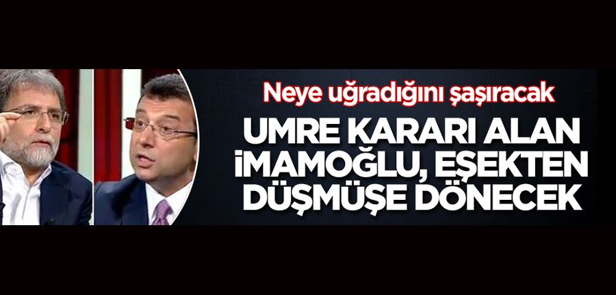 Umreye gitme kararı alan İmamoğlu, eşekten düşmüşe dönecek! Neye uğradığını şaşıracak