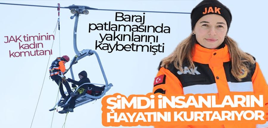 Baraj patlamasında yakınlarını kaybetti, şimdi insanların hayatını kurtarıyor