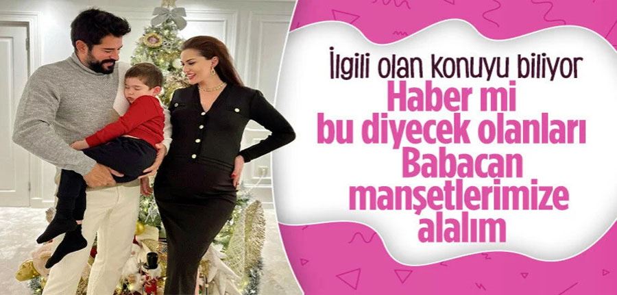  Fahriye Evcen, ikinci kez anne oldu