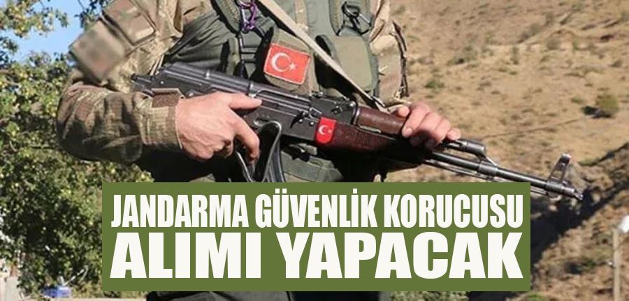 Jandarma Güvenlik Korucusu Alımı Yapıyor İşte Şartlar ve Detaylar