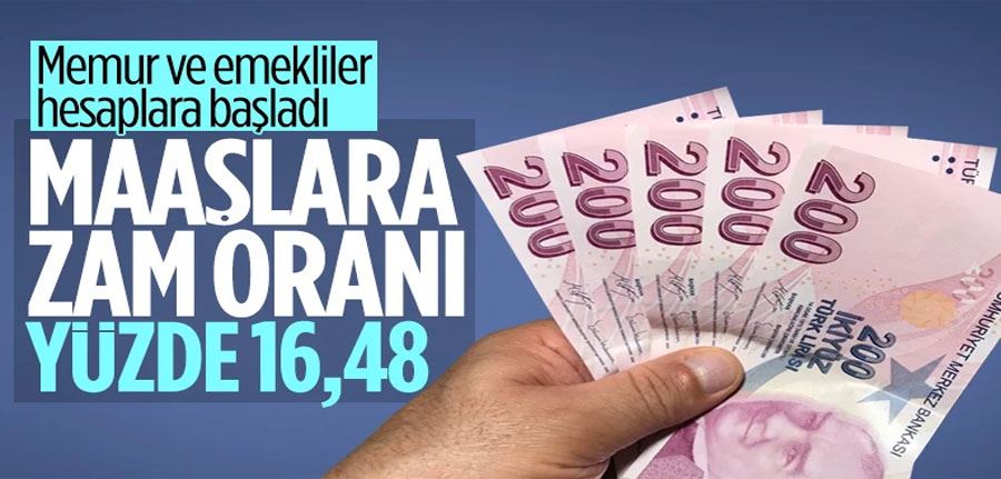 Memur ve emeklinin maaş zammı için enflasyon farkı belli oldu 
