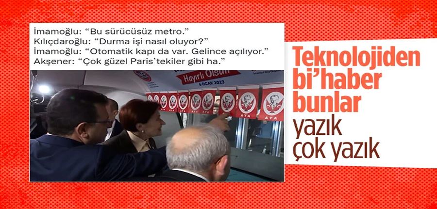 Bostancı - Dudullu metrosu açılışında siyasilerden ilginç diyalog