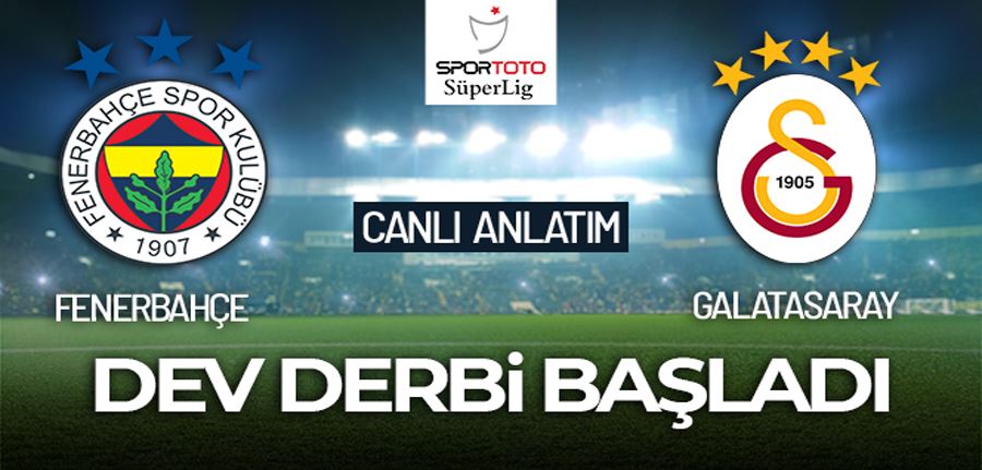 Fenerbahçe - Galatasaray - CANLI SKOR