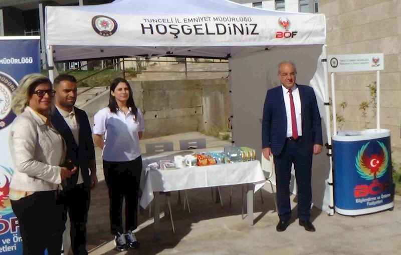 Tunceli Emniyet Müdürlüğünden öğrencilere bilgilendirme
