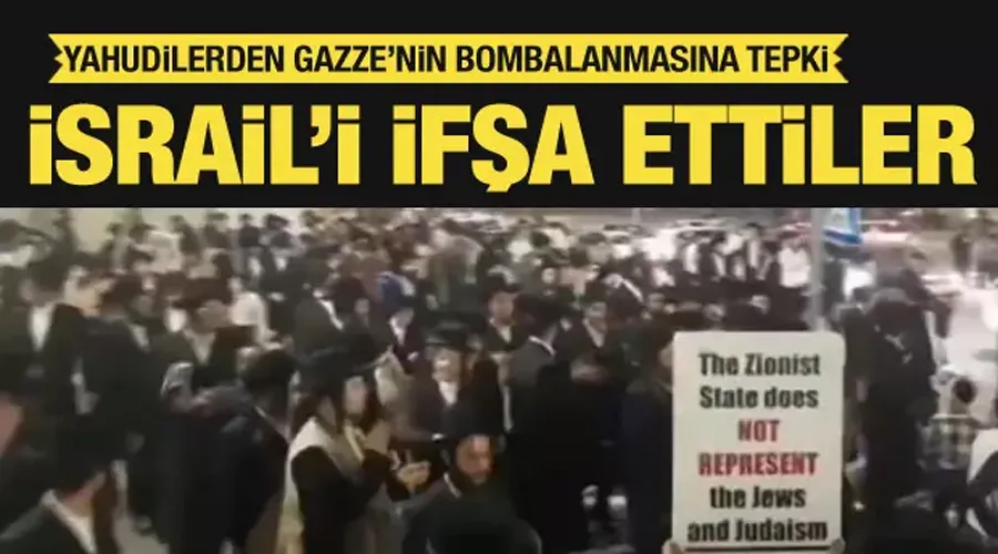 Ultra Ortodoks Yahudiler Filistinlilerin yanında: İsrail bir Yahudi devleti değil