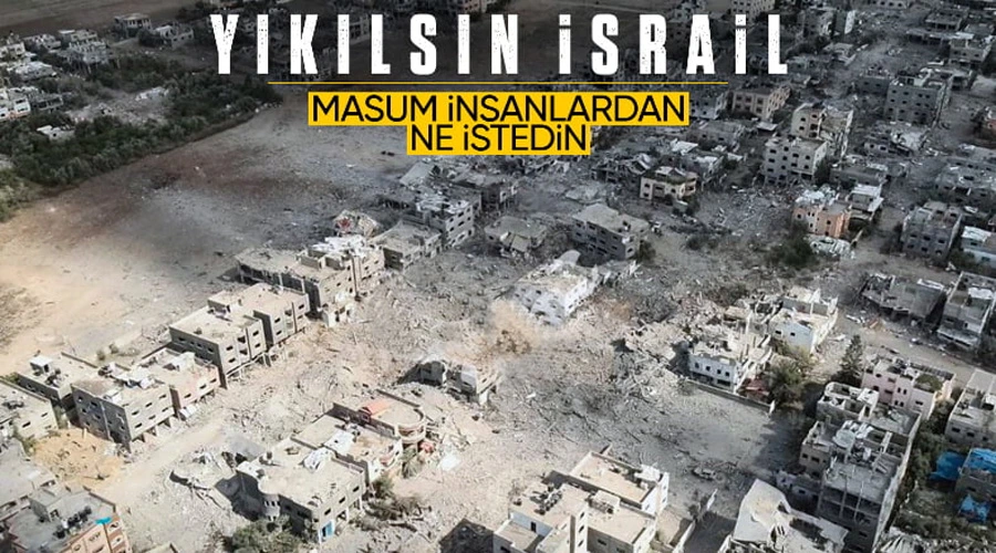 Bombardıman altındaki Gazze