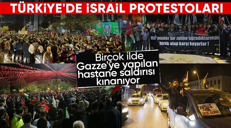 Yurt genelinde İsrail