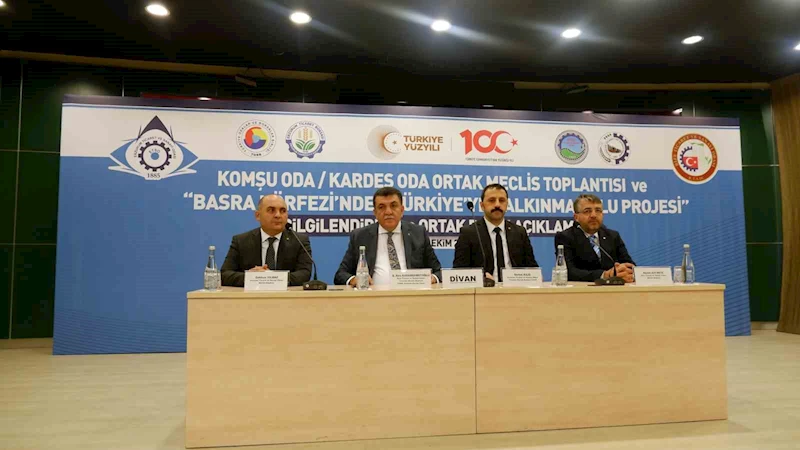 Kardeş odaların gündemi: 