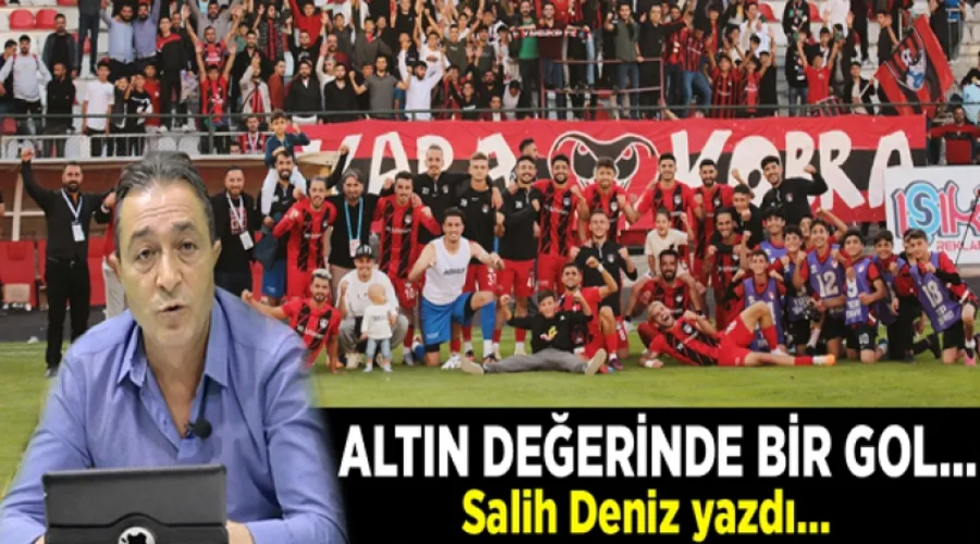 Altın değerinde bir gol… 